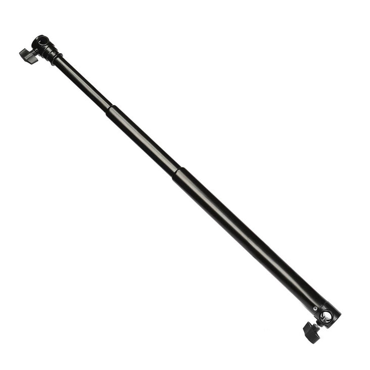 Telescopic Backdrop Crossbar Extension Pole Rod (90–200cm) – Black