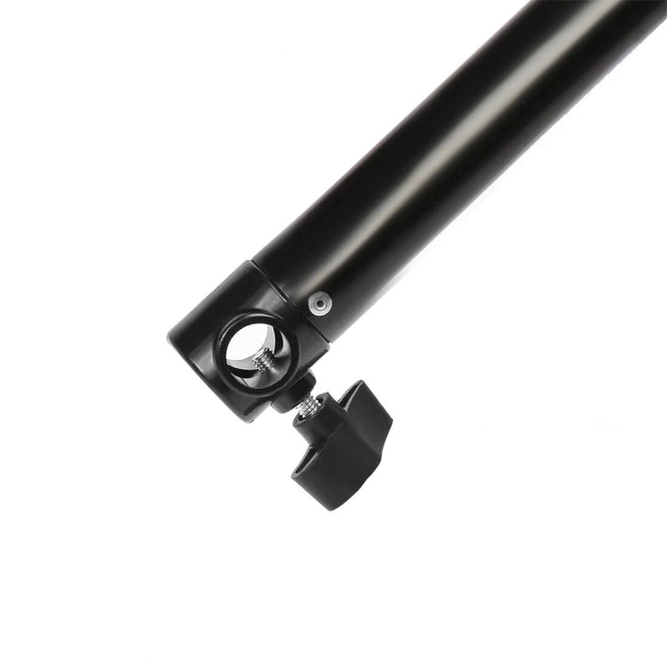 Telescopic Backdrop Crossbar Extension Pole Rod (90–200cm) – Black