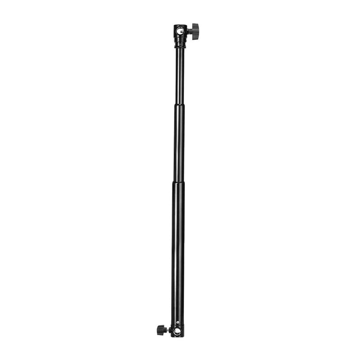 Telescopic Backdrop Crossbar Extension Pole Rod (90–200cm) – Black