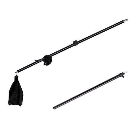 Telescopic Studio Lighting Boom Arm Set with Sandbag (78-140cm)