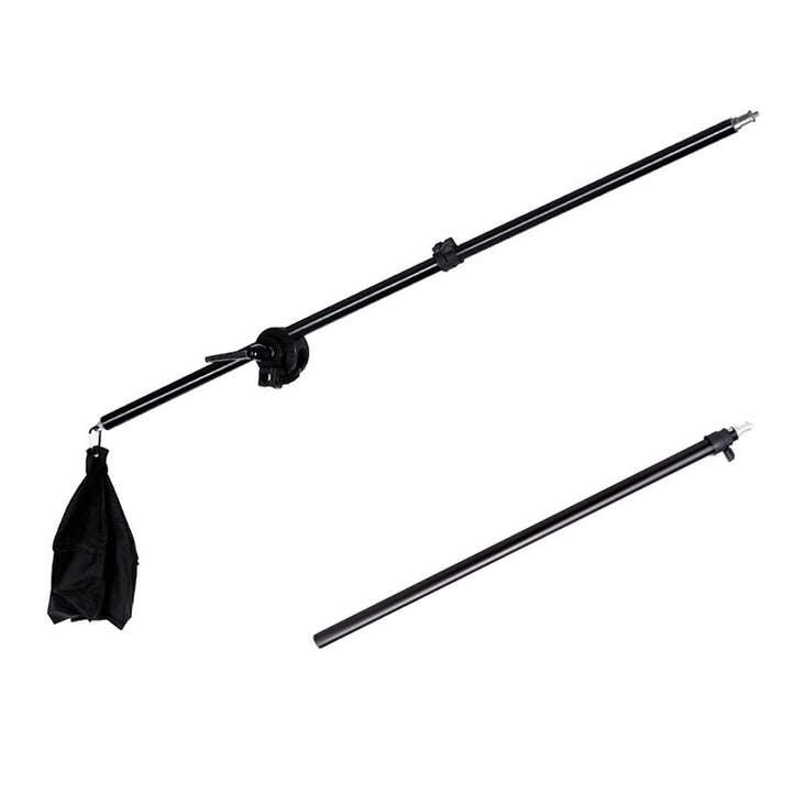 Telescopic Studio Lighting Boom Arm Set with Sandbag (78-140cm)