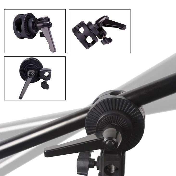 Telescopic Studio Lighting Boom Arm Set with Sandbag (78-140cm)