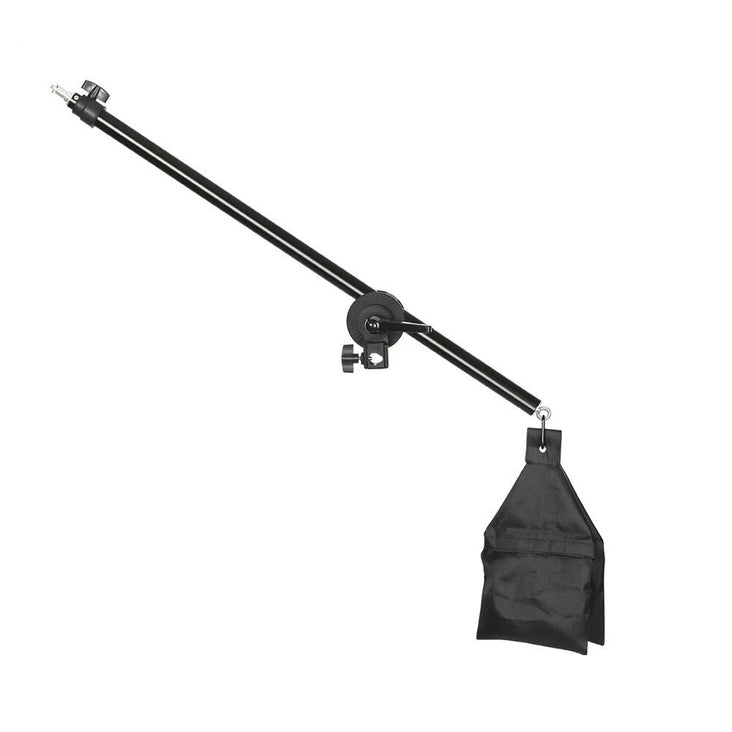 Telescopic Studio Lighting Boom Arm Set with Sandbag (78-140cm)