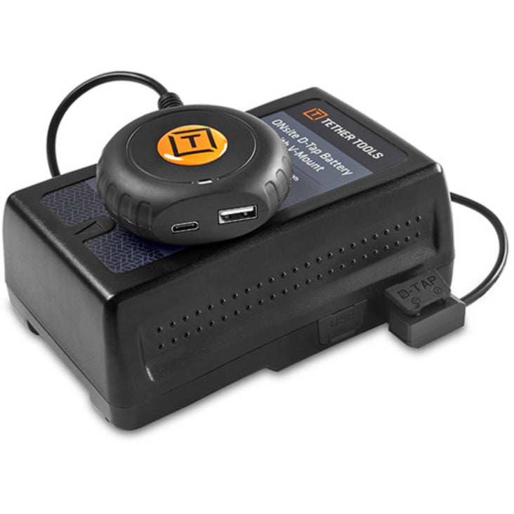 Tether Tools ONsite D-Tap to USB Type-C PD 90W Adapter