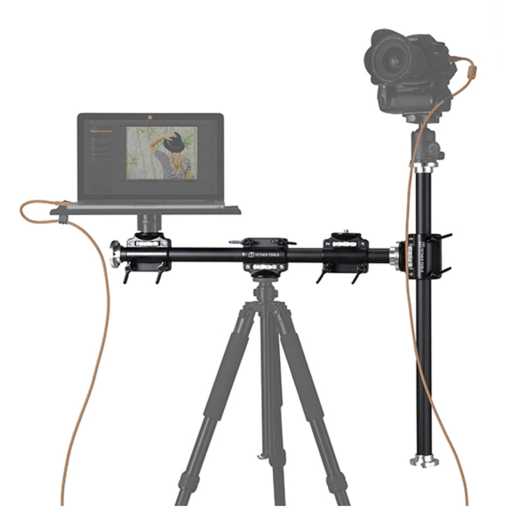 Tether Tools Rock Solid Tripod Crossbar 4 Head + Vert 2 Head