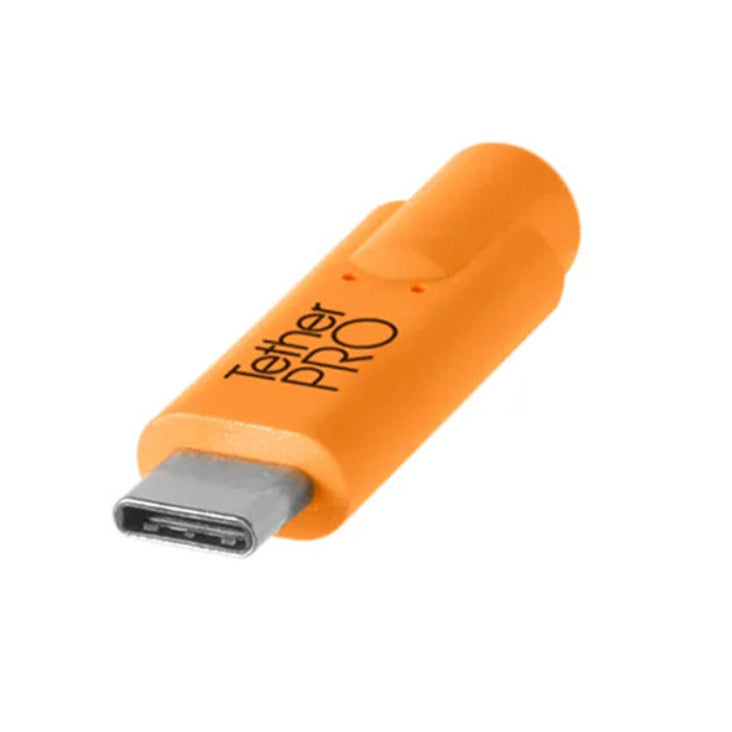 Tether Tools TetherBoost Pro USB-C Right-Angle Cable System (31', Orange)