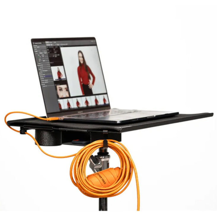 Tether Tools TetherBoost Pro USB-C Right-Angle Cable System (31', Orange)