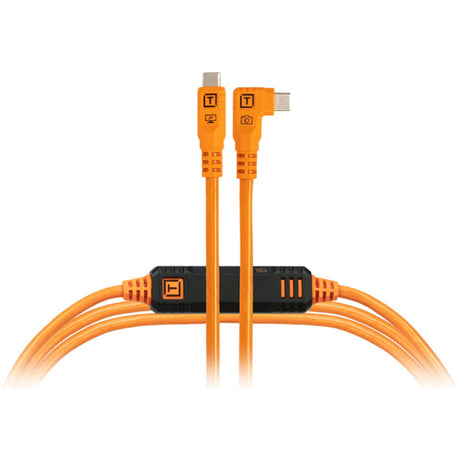 Tether Tools TetherPro Optima USB-C Cable (15'/4.6m, Right-Angle)