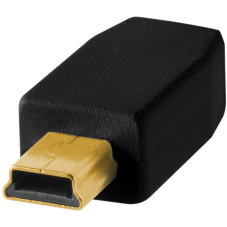 Tether Tools TetherPro USB 2.0 Type-A to 5-Pin Mini-USB Cable (Black, 6')