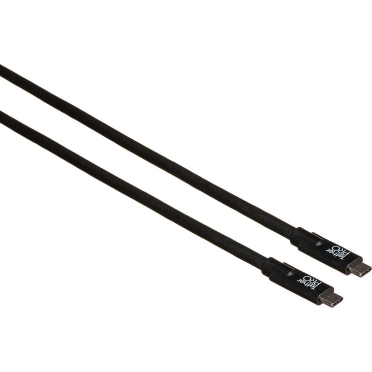 Tether Tools TetherPro USB Type-C Male to USB Type-C Male Cable (6', Black)