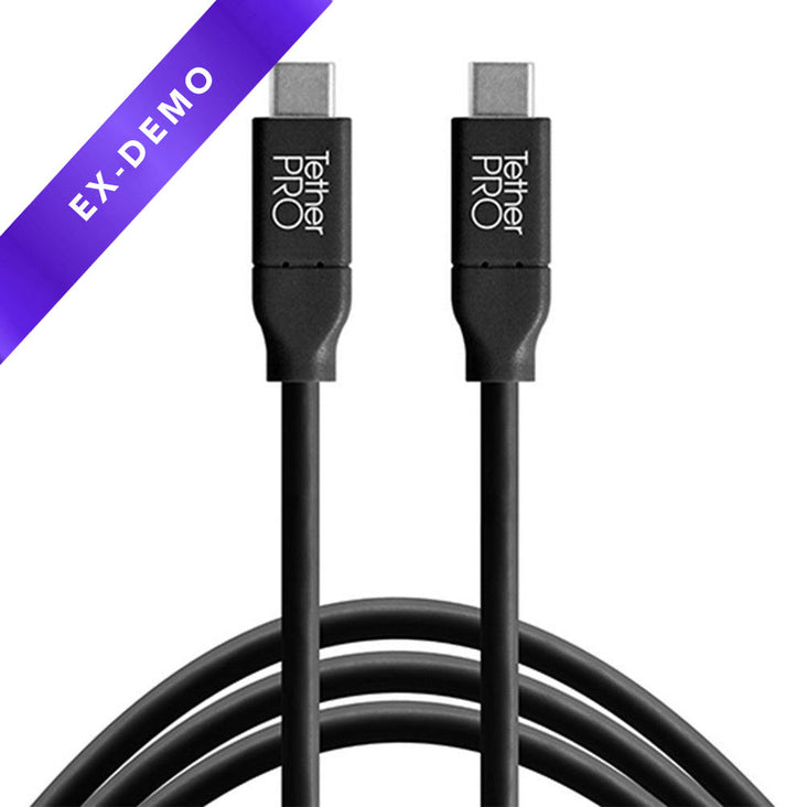 Tether Tools TetherPro USB-C to USB-C 4.6m Black (DEMO STOCK)