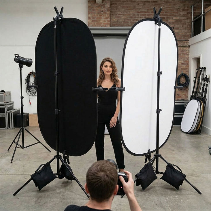 The Portable Studio-Panel System - Ultimate V-Flat Alternative (2-Pack) - Bundle