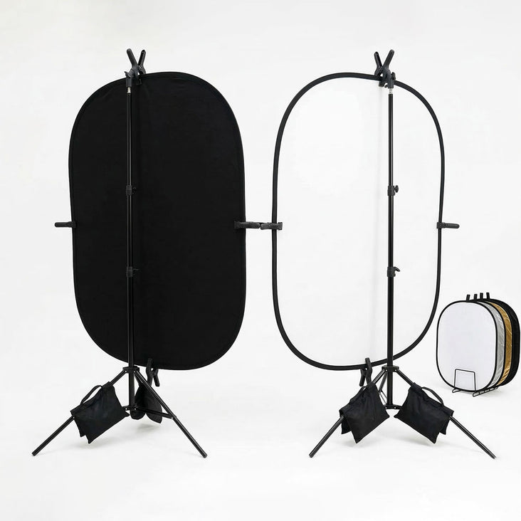 The Portable Studio-Panel System - Ultimate V-Flat Alternative (2-Pack) - Bundle