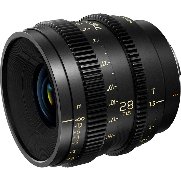 Thypoch Simera-C 28mm T1.5 Cine Lens for Sony E - Full Frame