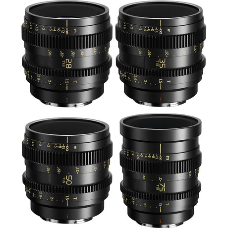 Thypoch Simera-C Cine 4-Lens Kit for Sony E - Full Frame