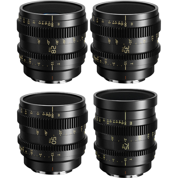 Thypoch Simera-C Cine 4-Lens Kit for Sony E - Full Frame