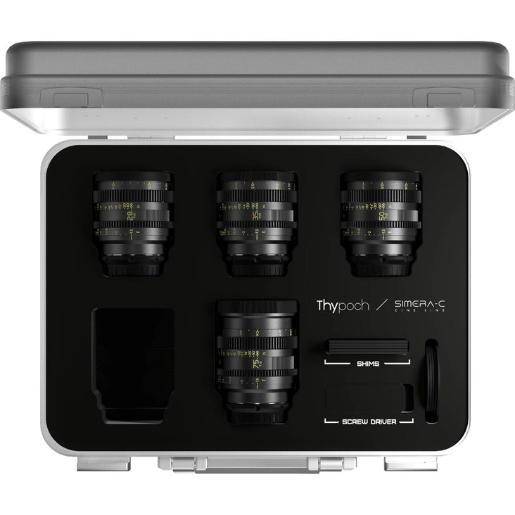 Thypoch Simera-C Cine 4-Lens Kit for Sony E - Full Frame