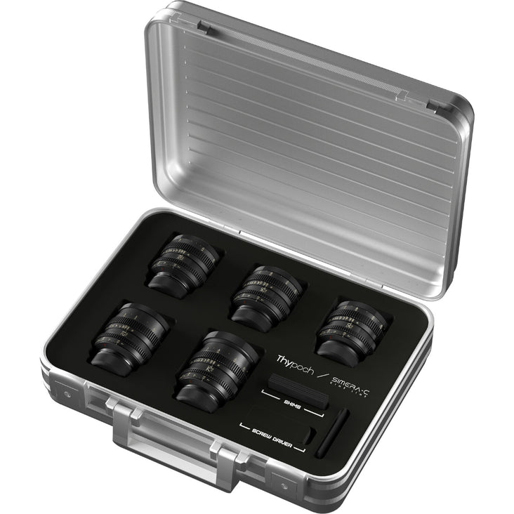 Thypoch Simera-C FF Cine 5-Lens Kit for Leica M - Full Frame