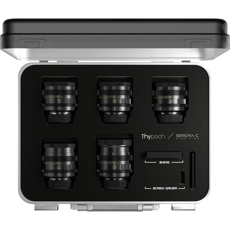 Thypoch Simera-C FF Cine 5-Lens Kit for Leica M - Full Frame