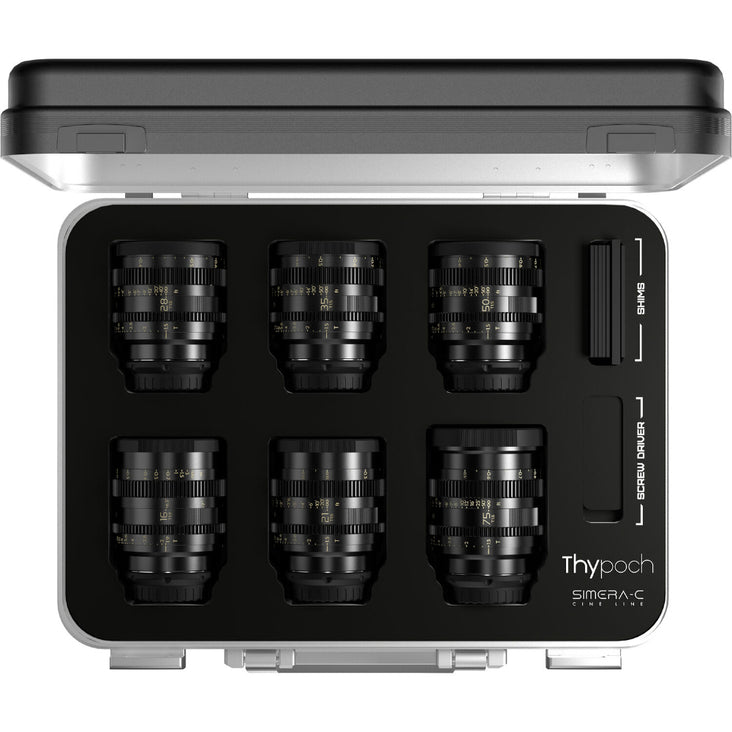 Thypoch Simera-C Full Frame 6 - Lens Kit for Sony E