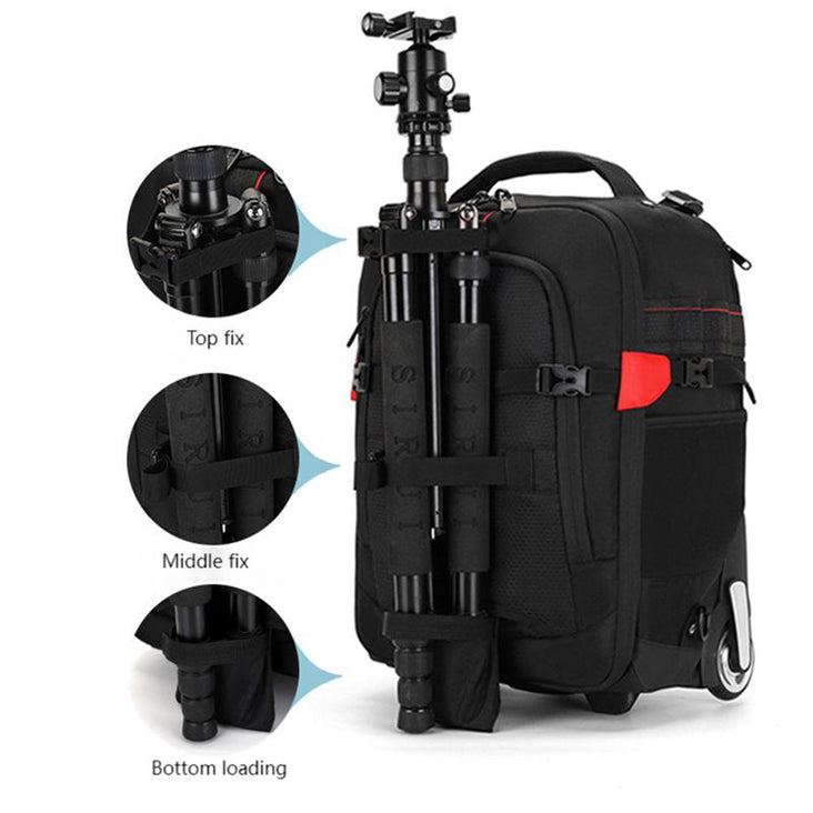 Trolley Wheels Camera Bag