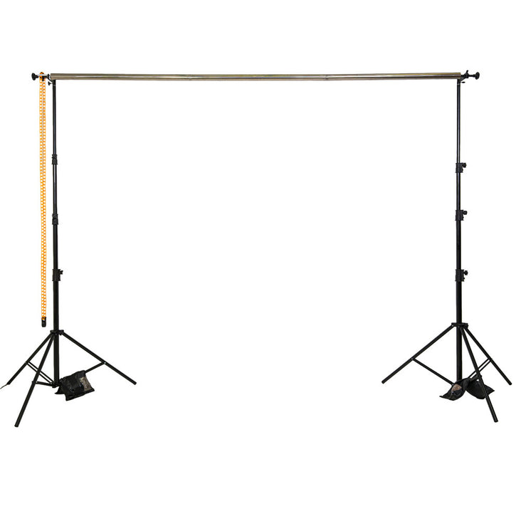 Ultimate 3.0M x 4.0M Heavy-Duty Professional Backdrop Support with Stainless Steel and Expan Drive - Bundle