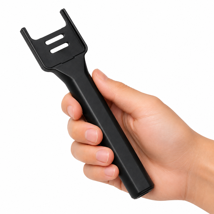 Universal Handheld Interview Adapter Handle Only for Rode Wireless & Godox MoveLink