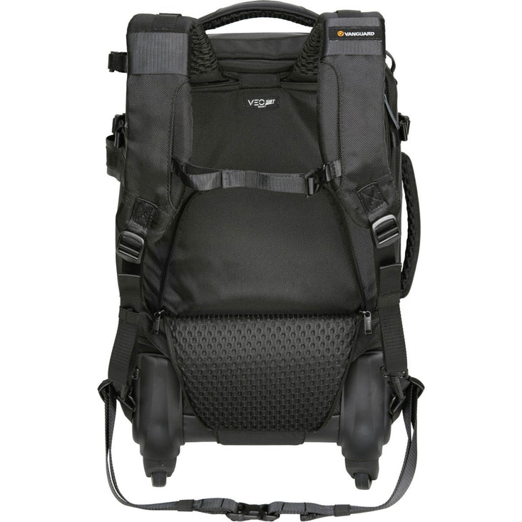 Vanguard VEO Select 58T 4-Wheel Roller Camera Backpack (Black)