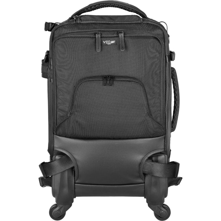 Vanguard VEO Select 58T 4-Wheel Roller Camera Backpack (Black)