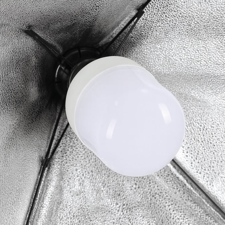 Volkwell 25W LED Single Rectangle Softbox Boom Arm Continuous Lighting Set