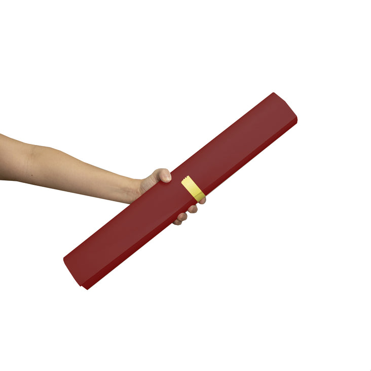 Spectrum 50cm Non Reflective Seamless Paper Roll Backdrop Offcuts - Wine & Dine Red