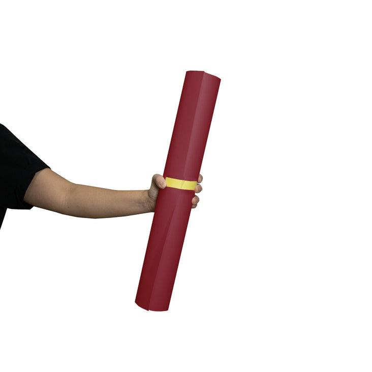 Spectrum 50cm Non Reflective Seamless Paper Roll Backdrop Offcuts - Wine & Dine Red