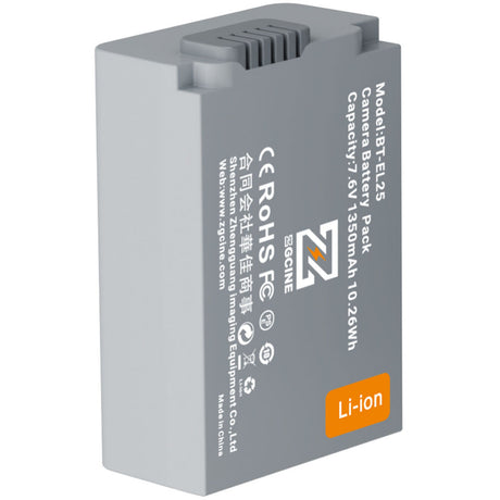 ZGCine EN-EL25 Camera Battery (1280mAh)