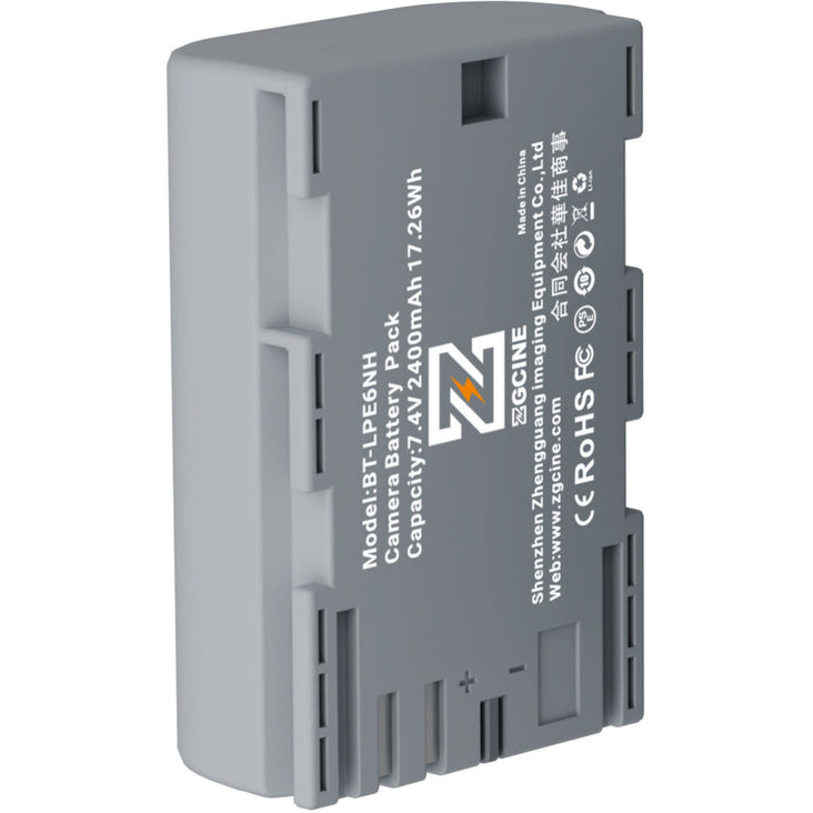 ZGCine LP-E6NH Camera Battery (2400mAh)