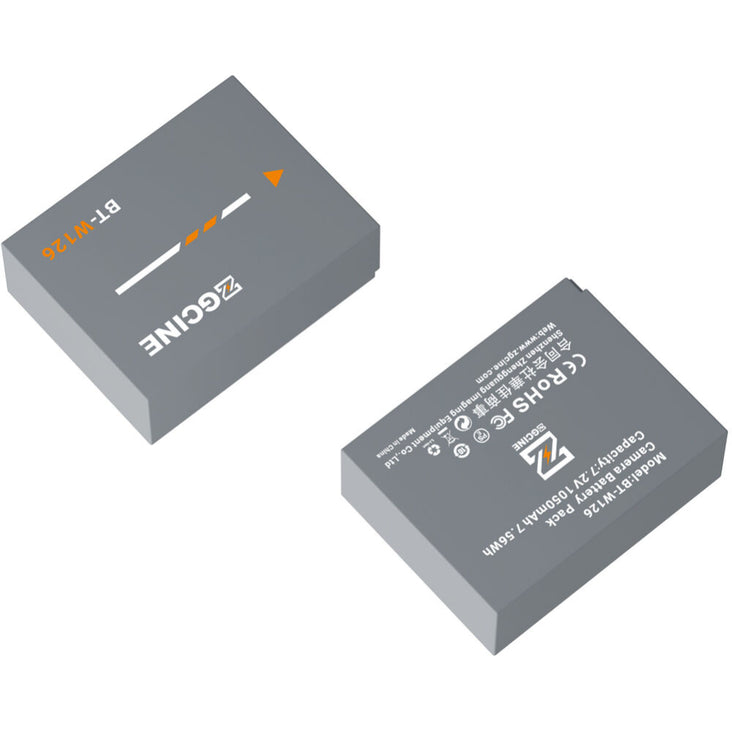 ZGCine NP-W126S Camera Battery (1050mAh)