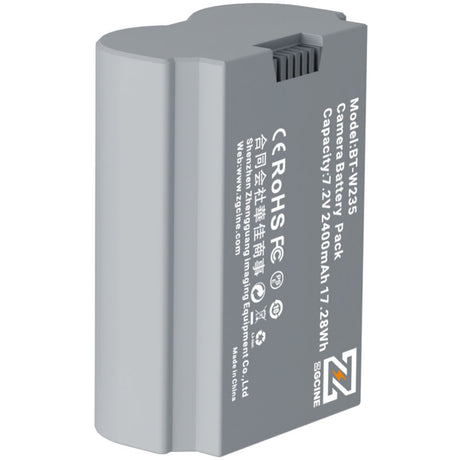 ZGCine NP-W235 Camera Battery (2400mAh)