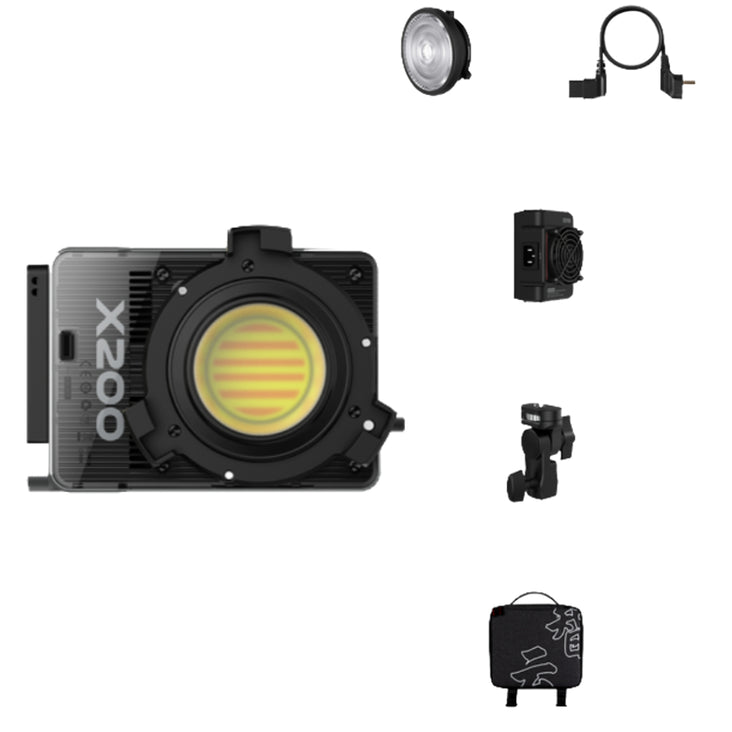 Zhiyun MOLUS X200 200W COB Light - Standard Kit