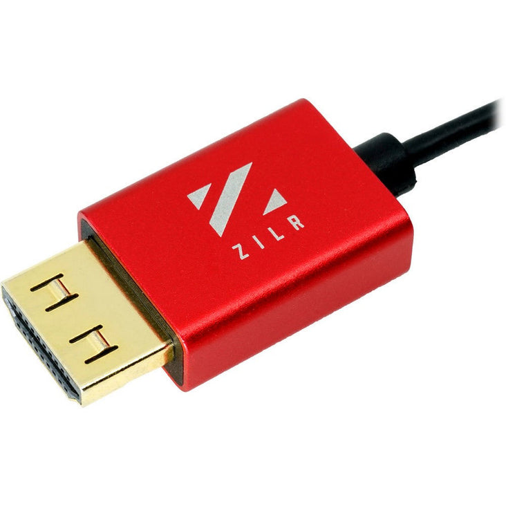 ZILR Ultra-Speed 8Kp60 & 4Kp120 Hyper-Thin Full HDMI Cable with Ethernet - 45cm
