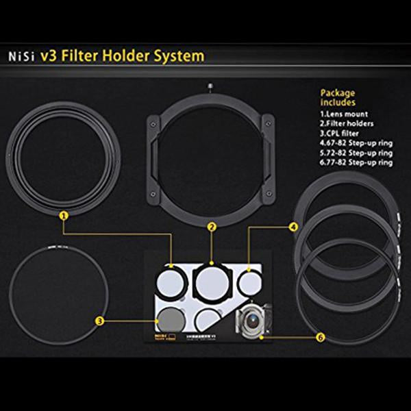 NiSi 100mm Square Filter Holder set VIII