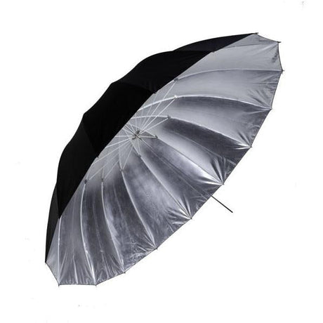 WI: 1 x Large Professional 60" Black/Silver Umbrella