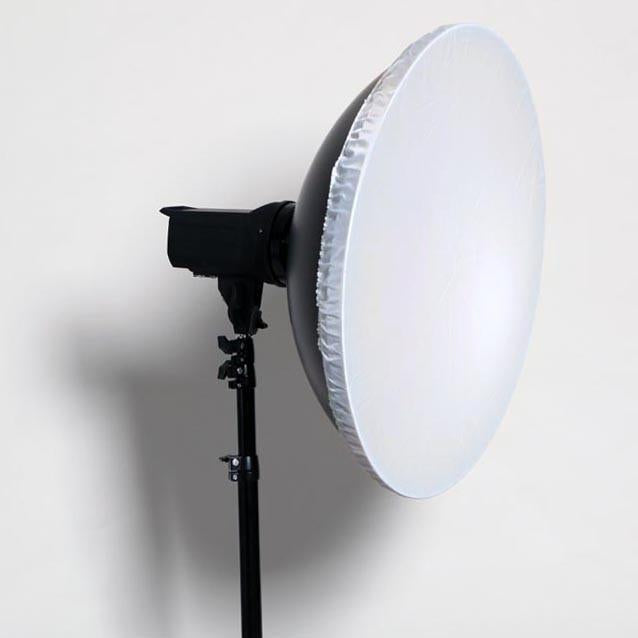 Hypop 16.5"/42CM Universal White Reflector Beauty Dish With Diffuser for Flash Strobes