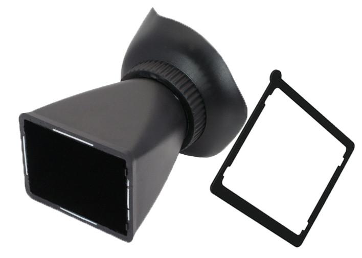 Hypop V2 LCD Viewfinder 2.8X Magnifier Extender Eyecup for Canon 5D Mark III 550D D90