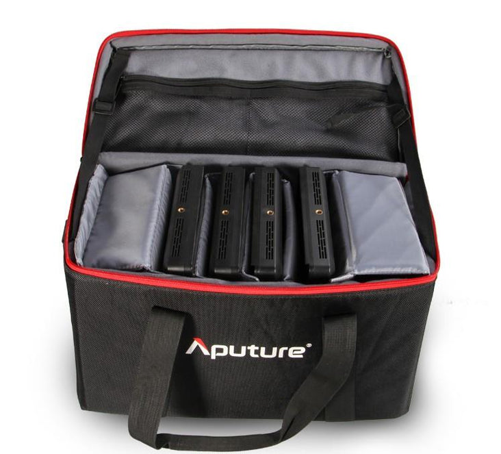 Aputure 4x AL-528 W/S/C LED Video Continuous Portable Light Panel Kit