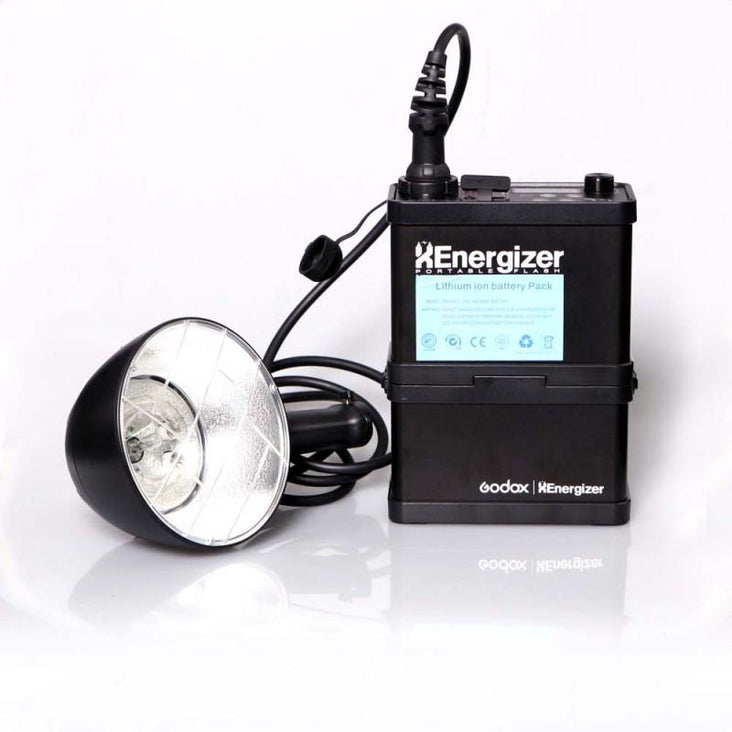 {DISCONTINUED} Godox XEnergizer ES400P 400W Portable Flash Strobe Light with Battery Pack