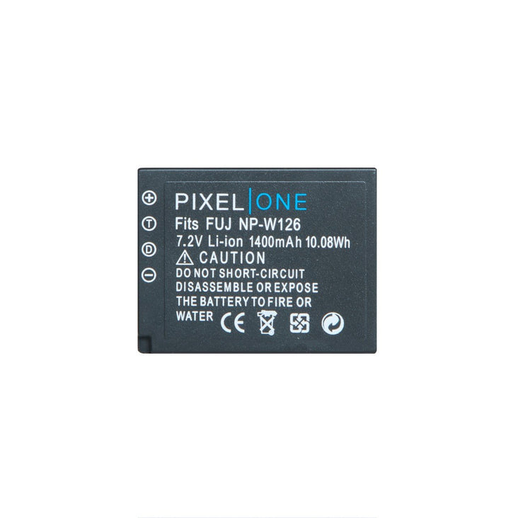 Pixel One Li-ion Battery Replacement for Fujifilm NP-W126