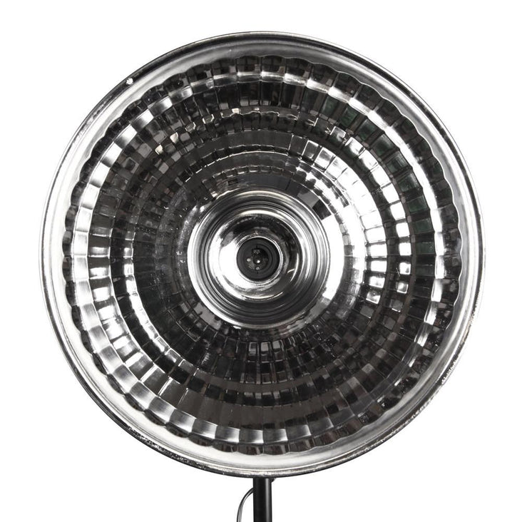 Hypop 16" / 41CM Silver Reflective Metal Beauty Dish with E27 Base