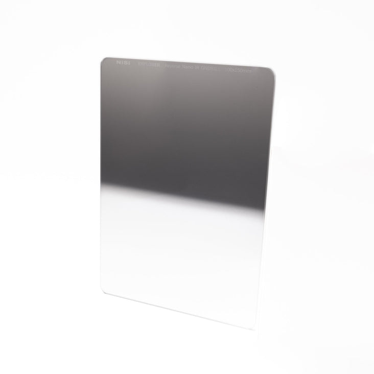 NiSi Explorer Collection 100x150mm Nano IR Reverse Graduated Neutral Density Filter – GND8 (0.9) – 3 Stop