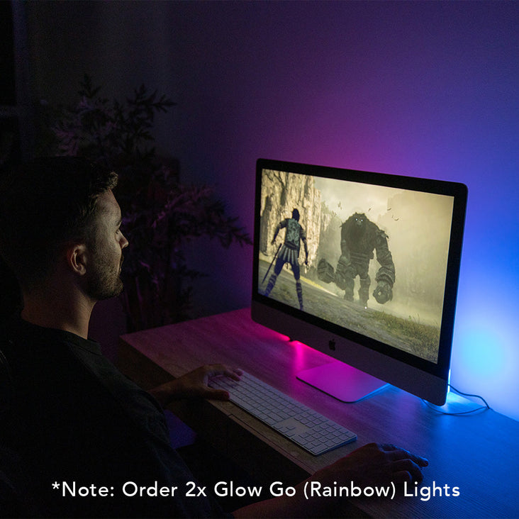 Spectrum Pocket Photo Video RGB Smartphone LED Light - GlowGo (Rainbow)
