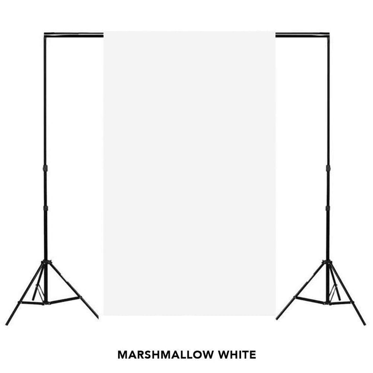 Spectrum Marshmallow White Paper Roll Photography Studio Backdrop Half Width (Custom Cut 1.55 x 10M approx.) (DEMO STOCK)