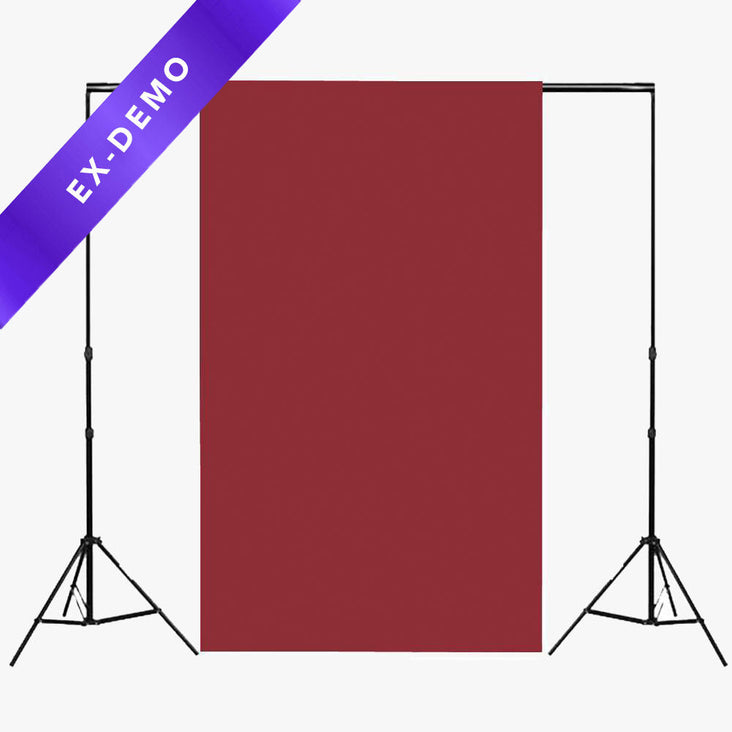 Spectrum Wine and Dine Red Non-Reflective Half Paper Roll Backdrop (1.36 x 10M) (DEMO STOCK)